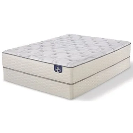 Queen Plush Mattress and 5" StabL-Base® Low Profile Foundation